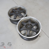 AKITA-455 18x7.5 +45 Alloy Wheel Pair 5x114.3 PCD