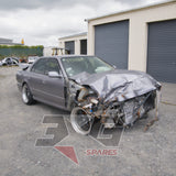 2000 Nissan HR34 Skyline GT sedan front exterior — front impact damage — 3GSpares NZ