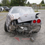 2000 Nissan HR34 Skyline GT rear exterior — rear impact damage — 3GSpares NZ