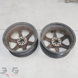 AKITA-455 18x7.5 +45 Alloy Wheel Pair 5x114.3 PCD