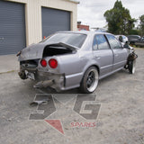 Nissan HR34 Skyline GT rear exterior — taillights and rear panel condition