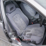 Nissan HR34 Skyline GT front seats — factory cloth upholstery condition