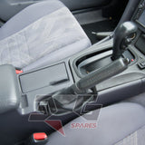 Nissan HR34 Skyline GT centre console and shifter — 4-speed automatic