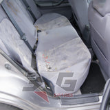 Nissan HR34 Skyline GT rear interior overview — seats and trim condition