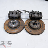 Subaru Legacy BP5 Spec B 314mm front brake calipers and mounting brackets 2006-2009 - 3GSpares NZ