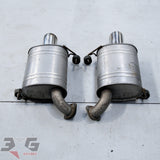 Subaru BP5 Legacy Wagon XForce Stainless Steel Rear Mufflers Exhaust Pair 06-09