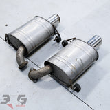Subaru BP5 Legacy Wagon XForce Stainless Steel Rear Mufflers Exhaust Pair 06-09