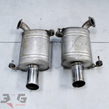 Subaru BP5 Legacy Wagon XForce Stainless Steel Rear Mufflers Exhaust Pair 06-09