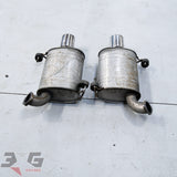 Subaru BP5 Legacy Wagon XForce Stainless Steel Rear Mufflers Exhaust Pair 06-09
