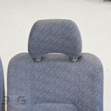 JDM Nissan S14 Silvia Pre-Facelift Front Seats & Rails LH & RH Zenki 93-96