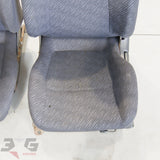 JDM Nissan S14 Silvia Pre-Facelift Front Seats & Rails LH & RH Zenki 93-96