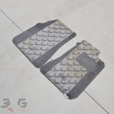 JDM Nissan S13 180SX RHD Interior Front Floor Mats Left & Right 89-98