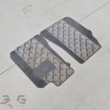 JDM Nissan S13 180SX RHD Interior Front Floor Mats Left & Right 89-98