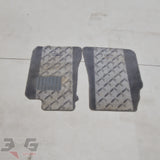 JDM Nissan S13 180SX RHD Interior Front Floor Mats Left & Right 89-98