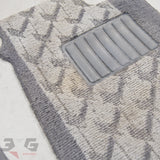 JDM Nissan S13 180SX RHD Interior Front Floor Mats Left & Right 89-98