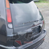 1998 Toyota AE111G Sprinter Carib BZ-T rear exterior — taillights and rear bumper — 3GSpares NZ