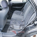 Toyota AE111G Sprinter Carib BZT rear seats — YP12 dark interior upholstery