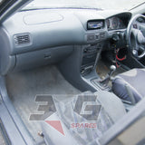 Toyota AE111G Sprinter Carib BZT front seats — YP12 dark interior upholstery