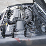 Toyota AE111G Sprinter Carib 4A-GE 20V engine bay detail — intake and ancillaries