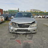 GXE10R Lexus IS200 1G-FE AT silver front view kouki grille headlights crash damage 1998-2005 - 3GSpares NZ