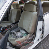 1997 Nissan Laurel HC34 Medalist interior rear-facing view showing seat and trim condition — 3GSpares NZ