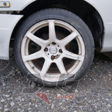 Work Emotion XT7 17x9 inch aftermarket alloy wheel 1997 Nissan Laurel HC34 Medalist — 3GSpares NZ