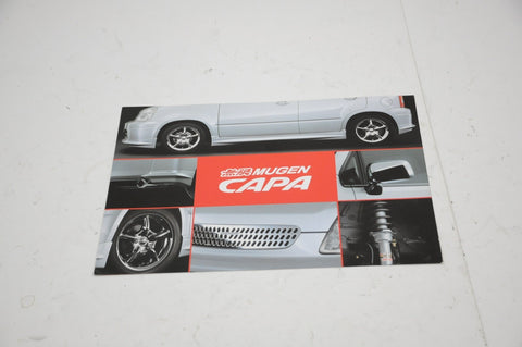 JDM Honda Mugen Capa Catalog Brochure Catalogue GA4 GA6 Power