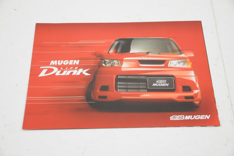 JDM Honda Mugen Life Dunk Catalog Brochure Catalogue Power