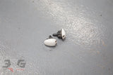 Nissan R34 Skyline COUPE Window Washer Nozzle Squirter Set QM1 White GT-R GTT