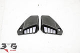 JDM Honda EF Civic CRX Black Dashboard Side Garnish Covers Trim 88-91 SH2 SH3