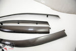 Honda EG Civic SEDAN 4 Door Window Visor Monsoon Rainguard Set EG9 SiR EG8 VTi