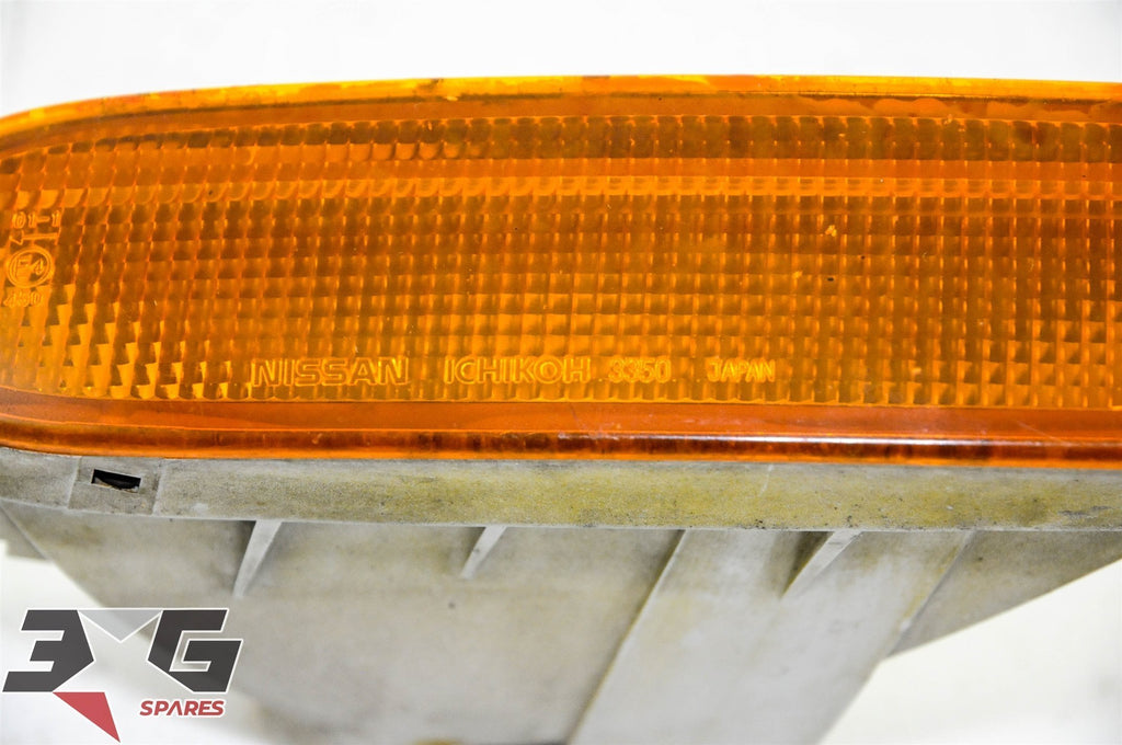 Smoke Lens Bumper Turn Signal Lights For Nissan Silvia S14 / 240SX 1997-1999 F141
