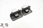 JDM Nissan A31 Cefiro LH & RH Brown Sun Visor Lock Pair EA31 88-94