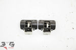 JDM Nissan A31 Cefiro LH & RH Brown Sun Visor Lock Pair EA31 88-94