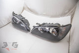 JDM Toyota E10 Altezza Facelift Kouki HiD Black Housing Headlight Pair Lights Lexus IS JCE10