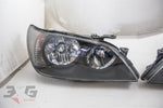 JDM Toyota E10 Altezza Facelift Kouki HiD Black Housing Headlight Pair Lights Lexus IS JCE10