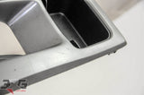 JDM Nissan WC34 Stagea Metallic Finish Console Surround Trim Finisher WGNC34