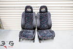 JDM Honda EK Civic SiR Hatchback Confetti Front Seats EK4 VTi-R