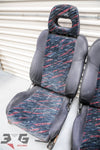 JDM Honda EK Civic SiR Hatchback Confetti Front Seats EK4 VTi-R