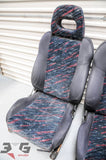 JDM Honda EK Civic SiR Hatchback Confetti Front Seats EK4 VTi-R