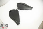 JDM Honda EK Civic Black Dashboard End Trim Cover Panels Type R CTR EK9 EK4 SiR