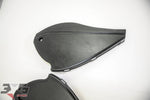 JDM Honda EK Civic Black Dashboard End Trim Cover Panels Type R CTR EK9 EK4 SiR