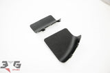 JDM Honda EK Civic Black Tail Light Lid Covers LH & RH CTR EK9 Type R EK4 SiR