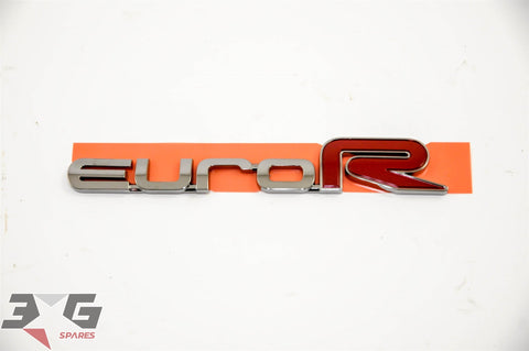 OEM Genuine NEW Honda CL7 Accord "Euro R" Boot Trunk Badge Emblem TSX Euro R K20A i-VTEC