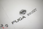 JDM Nissan Y50 Fuga Rear Trunk Boot Badge Emblem Set 350GT 04-07 Infiniti M35