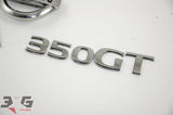 JDM Nissan Y50 Fuga Rear Trunk Boot Badge Emblem Set 350GT 04-07 Infiniti M35