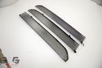 JDM Honda CA Accord SEDAN REAR ONLY Rain Guards Monsoon Door Visors Plastic 3G