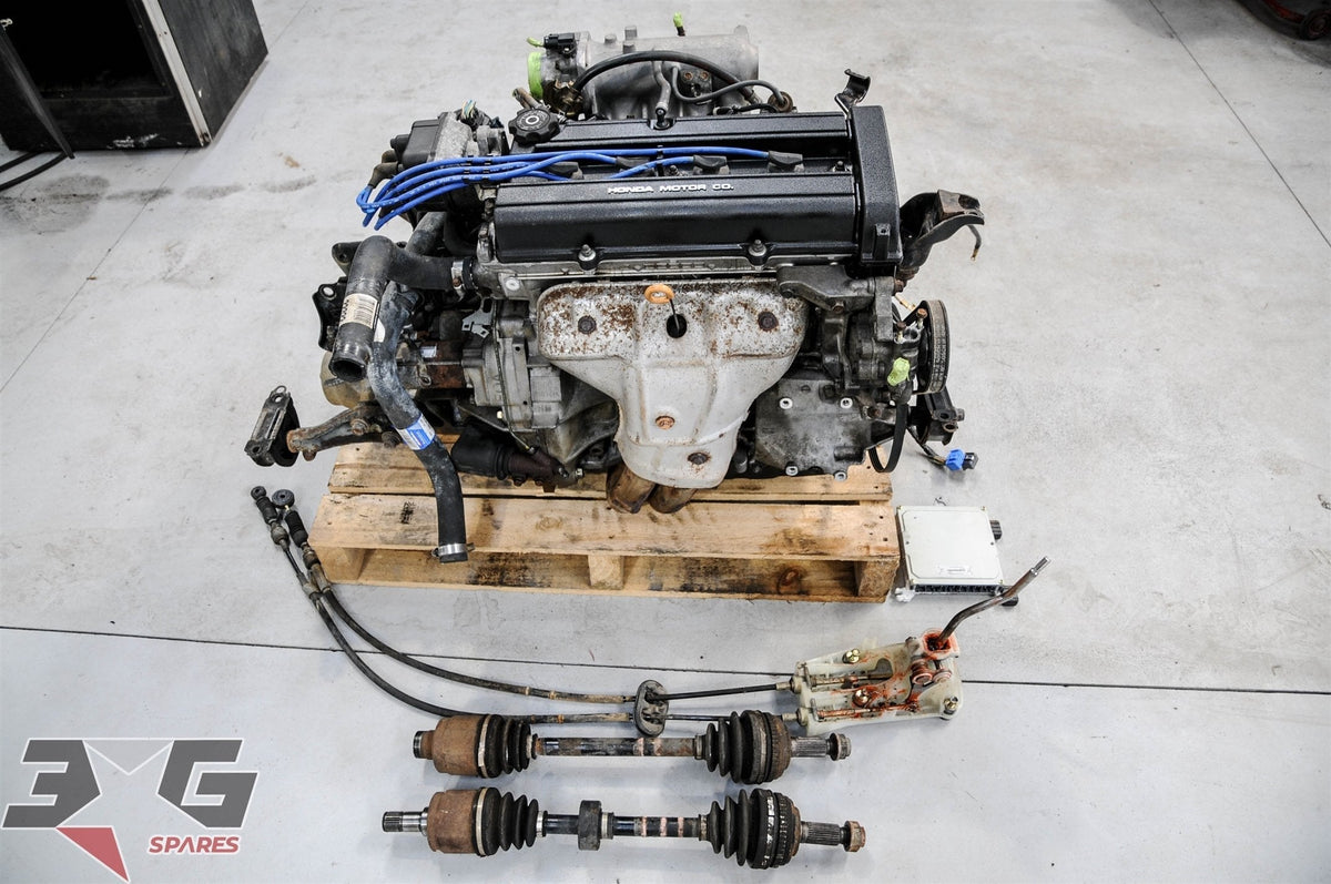 Honda RD1 CR-V Blacktop B20B Rebuilt Engine & 5MT Gearbox Conversion P ...