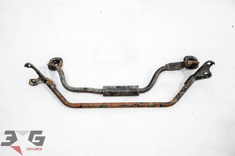 JDM Nissan S15 Silvia Front & Rear Under Body Cross Bar Chassis Braces Spec R