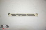 OEM Genuine NEW Nissan R34 Skyline Sedan 25 GTt Rear Bumper Badge Turbo